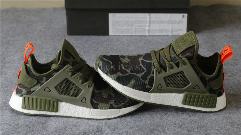 Real Boost Adidas NMD XR1 PK Green Camo